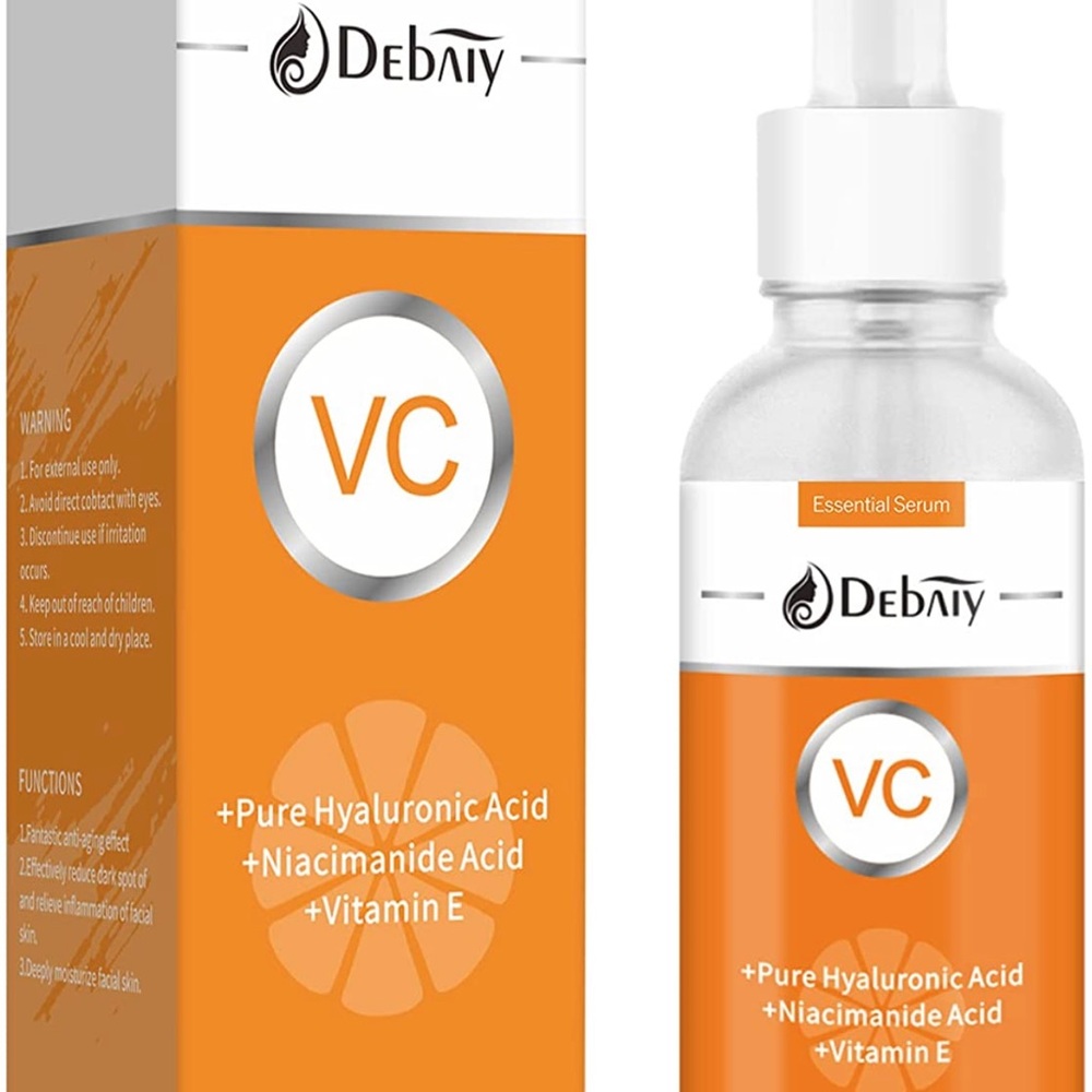 Debaiy Organic Vitamin E, Pure Hyaluronic, Niacimamide Moisturizing Facial Serum